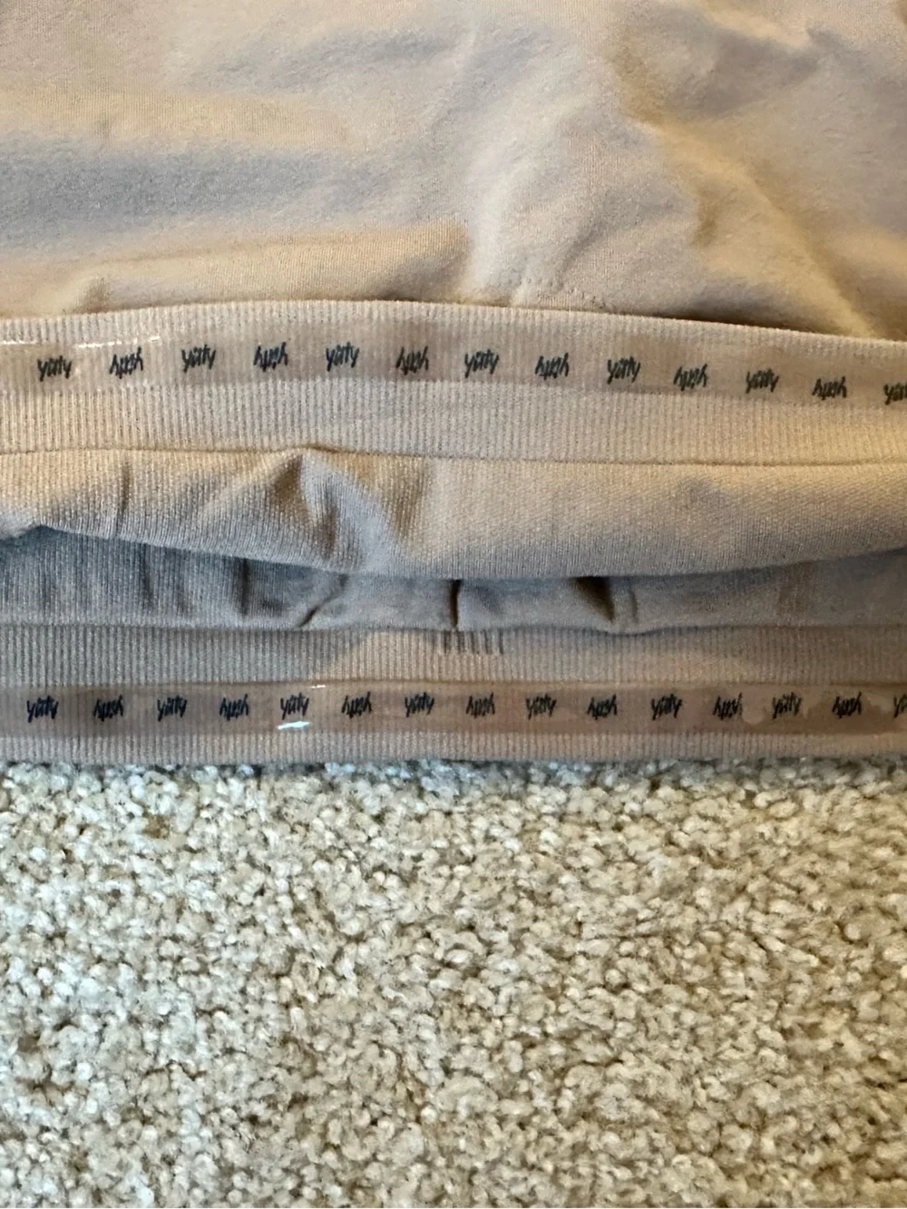 YITTY Moody Taupe Nearly Naked Plunge Bralette Shapewear, 3x/4x